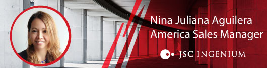 JSC Ingenium appoints Nina Juliana Aguilera as America Sales Manager